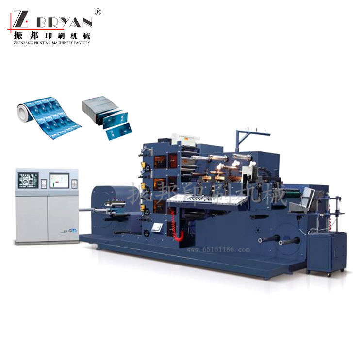 四色四工位全自動柔版印刷機